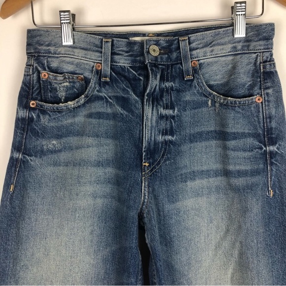 TRAVE Audrey Cropped Wide-Leg Jeans Size 27 - Picture 6 of 16